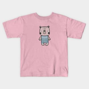 Bear BLue Kids T-Shirt